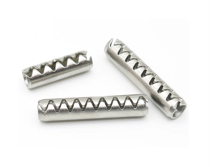 toothed slotted spring pin toothed slotted spring pin